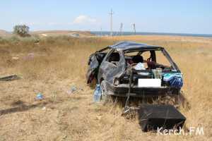 Под Керчью перевернулась «восьмерка»: один человек погиб, четверо пострадали