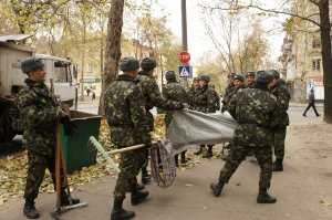 Ялтинскую трассу уберут военнослужащие внутренних войск