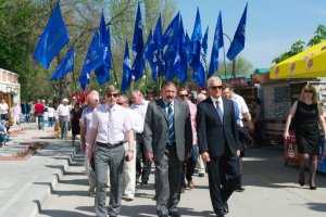 В Феодосии на Первомай возмущались и угрожали власти