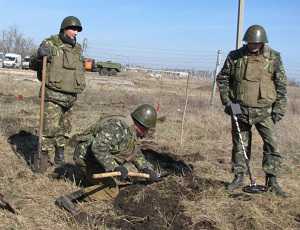 Под Красноперекопском уничтожили склад миномётных мин, какие забыли подорвать сразу после войны