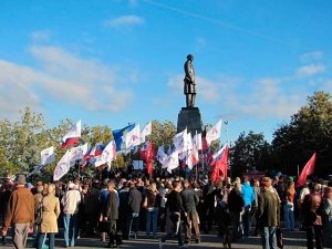 В Севастополе на митинге против пескососов потребовали отставки Яцубы