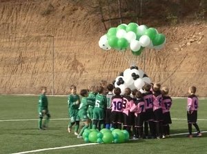 Возле Алушты открыто новое футбольное поле