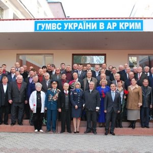 Крымская милиция чествовала ветеранов ОВД (ФОТОРЕПОРТАЖ)