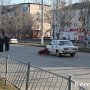 В Керчи у стадиона столкнулись две легковушки