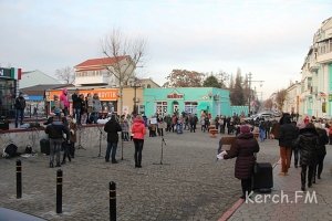 Протестанты Керчи совместно поздравили жителей города с Рождеством