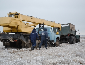 Полуостров — в ледяном панцире