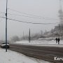 В Керчи кабель упал на проезжую часть