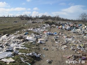 В поселке Багерово под Керчью чиновники ответят за горы мусора