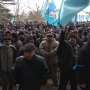 Митинг у стен крымского парламента завершился