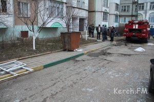 От взрыва газа в Керчи пострадал мужчина