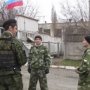 Над военкоматом Крыма подняли российский флаг