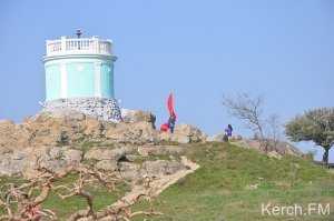 В Керчи на Митридате состоялся торжественный митинг