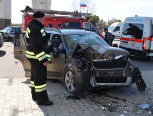 В Севастополе произошло ДТП