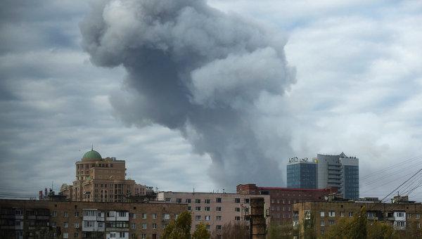 Обстановка в Донецке напряженная, во всех районах слышна стрельба