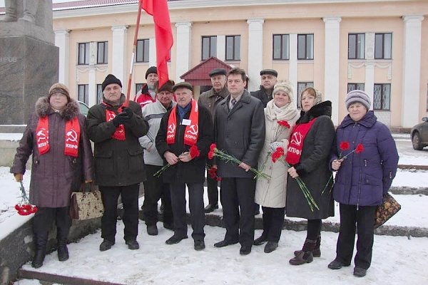 Ленинградская область. В городе Сланцы состоялась акция памяти С.М. Кирова