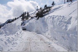 Из-за резкого потепления на Ай-Петри сошла лавина