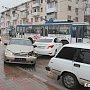 В Керчи в аварии столкнулись четыре автомобиля