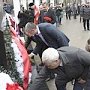 Сергей Аксёнов и Губернатор Санкт-Петербурга посетили Собор Александра Невского и возложили цветы к мемориалу «Танк Т — 34»