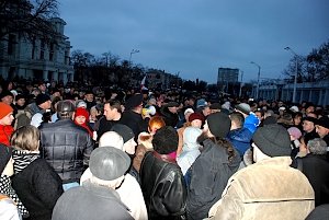 В Евпатории определили семь мест для проведения массовых акций