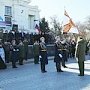 Сергей Аксёнов принял участие в передаче Боевого знамени крымской воинской части войск Воздушно-космической обороны