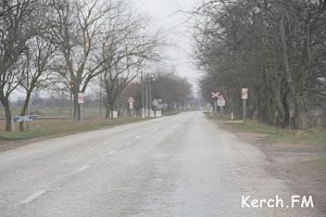 Дорогу в село Курортное доделают в этом году