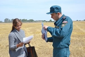 Не допустить пожаров в сельхозугодиях