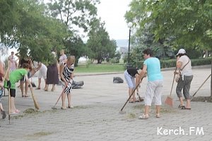 В Керчи состоялся субботник