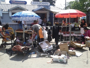 В крымской столице под снос пойдёт торговый павильон на Центральном рынке