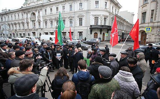 В Столице России прошла акция «Нет поборам для Ротенберга!»