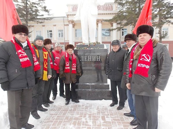 Приморский край. В городе Артёме почтили память В.И. Ленина