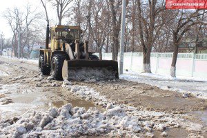 В Керчи по улице Фурманова произошёл порыв водовода