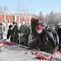 Амурская область. 23 февраля в Благовещенске прошло традиционное возложение цветов