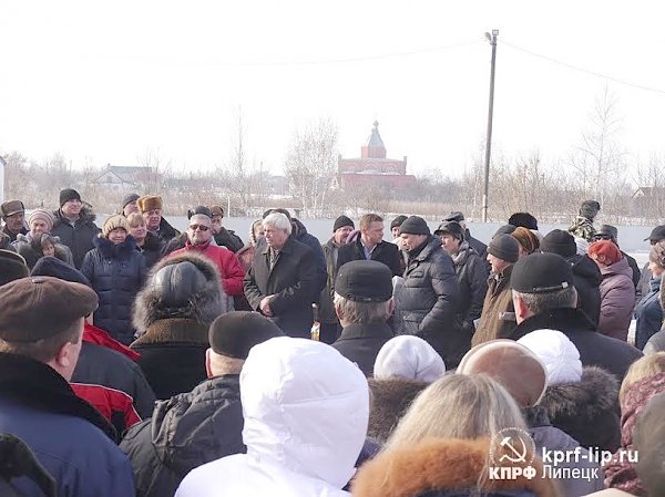 Липецкая область: Сельчане против вредоносного шлака