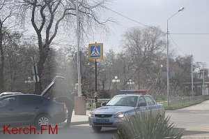 В Керчи военные попали в ДТП