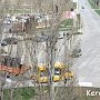 В Керчи на Блюхера из-за дорожных работ перекрыта дорога