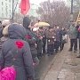 Коммунисты Мурманска возложили цветы к памятнику В.И. Ленину