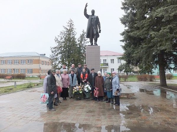 Калужская область. Коммунисты Мещовска торжественно отметили 146-ю годовщину со дня рождения В.И. Ленина