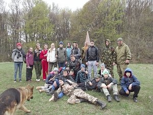 Крымские казаки провели «школьный десант» к местам партизанской славы.