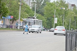 В Керчи ГИБДД подвела итоги профилактической операции «Пешеход, пешеходный переход»