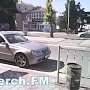 В Керчи «автохам» припарковался на пешеходном переходе