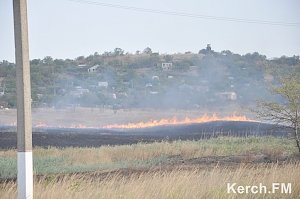 В Крыму объявили чрезвычайную пожарную опасность