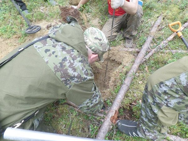 Ленинградские комсомольцы приняли участие в поисковой работе в республике Карелия