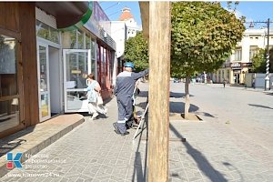 В центре Симферополя заменят дорожное покрытие, клумбы и установят стелу