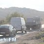 В Керчи при въезде в город образовалась огромная яма