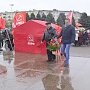 Волгоградская область. В Волжском прошёл торжественный митинг, посвященный 99-й годовщине Великого Октября