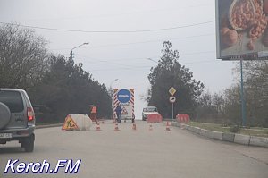 Выезд из Керчи на Чкалова – перекрыли