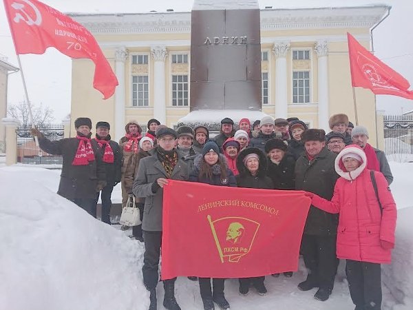 Удмуртская Республика. В Ижевске и Воткинске прошла вахта памяти Владимира Ильича Ленина