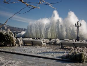 На Южный берег Крыма надвигаются сильные морозы