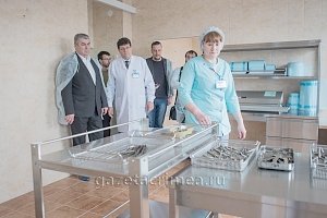 В главной детской больнице Крыма открыли кислородную станцию