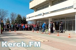 В Керчи провели городской этап конкурса «Безопасное колесо»